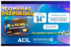 Compras Premiadas 2026: mais vendas o ano todo para sua loja